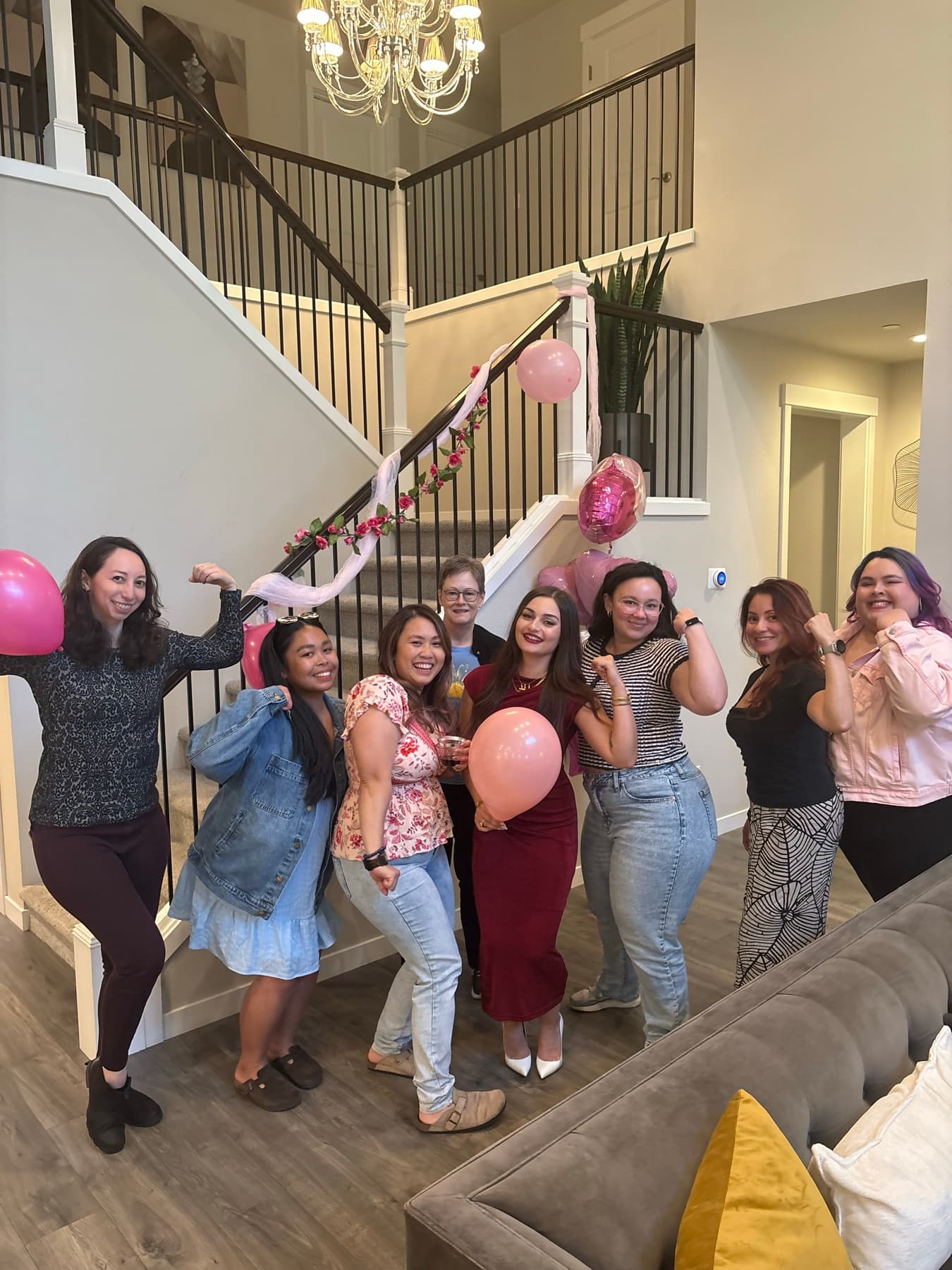 StrongHER clients celebrating together at a women-focused gathering